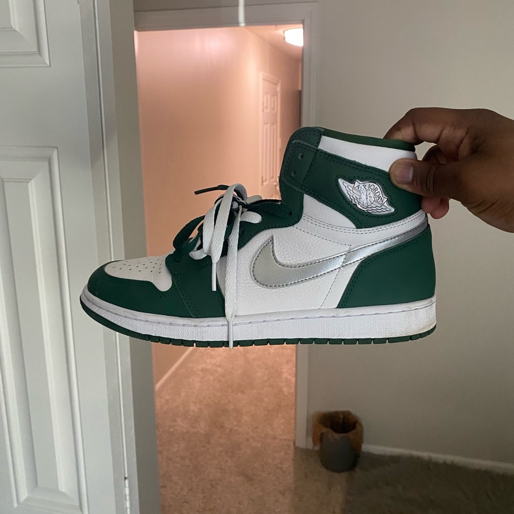 Slightly worn
